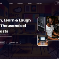 Podcast Landing page