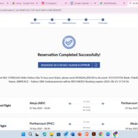 FLIGHT BOOKING AND PLANNING