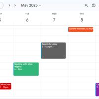 CALENDAR SCHEDULING