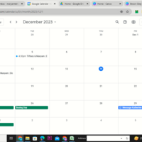 Calendar Management