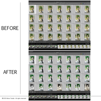 Wedding before and after gallery