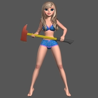 stylized girl 5