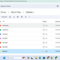 Document Management using Google Drive