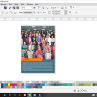 I have Designed a book of orphanage.