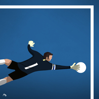 Football illustration - Handanovic