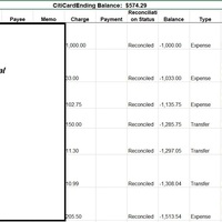 Credit Card Reconciliation