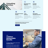 Oli Real Estate Business Consultant Website Home