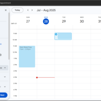Appiontent organized and confirmed