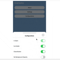 React Native Swipeable Panel