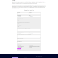 Booking Form Design