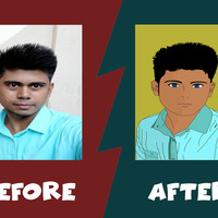 Turn yourself into cartoon