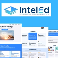 Agency website  for Inteled AI