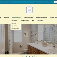 Shopify Store Menu Page
