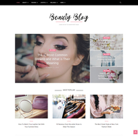 Beauty Blog website
