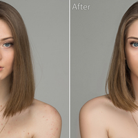 high end beauty retouching.