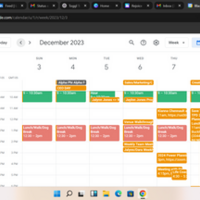 Sample my calendar management 