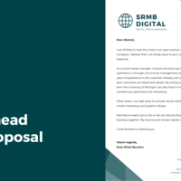 Letterhead and Proposal