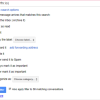 Email Filtering