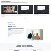 Mizdah Product Homepage (WordPress)