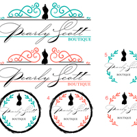 Freelance work in color for a clothing boutique.