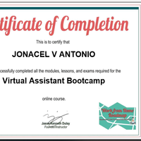 VA Certifcate