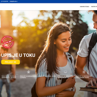 WordPress website for University