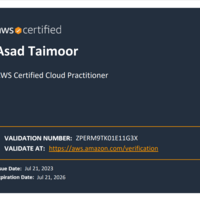 AWS Certified Cloud Practitioner 