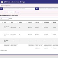 EduPorch inventory module