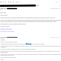 Sample of Email Communication with a Lead