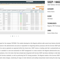 SIGEP MODULE FOR MAGENTO
