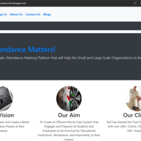 Smart Attendance System Website