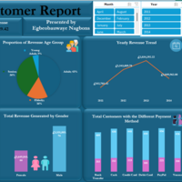 Customer Analysis Dashboard