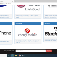 HTML  | Product display