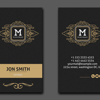 Luxury Business Card Design