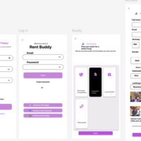 Buddy Rental uiux figma design