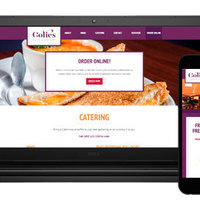 Web design: coliescafe.com