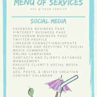 Menu of Services 1
