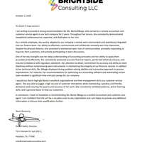 Recommendation letter