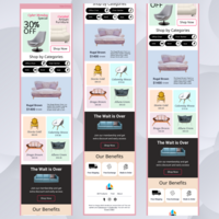 Styled Spaces: Email Design for Furniture