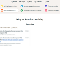 Project Management (Base Camp)
