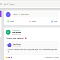 Posts Feed of a Social Media App