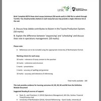 Assignment prompt for Assignment #6