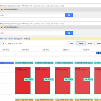 Sample Schedule Management using Google Calendar