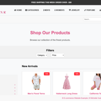 Sample-E-commerce Website 