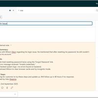 Logging customer Interaction 
