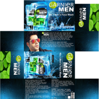GARNIER MEN - (Full Tube Box) - (Packaging Design)