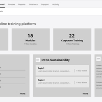 Dashboard Wireframe