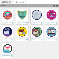 Credly Badges