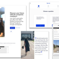 UI,UX for Video resume app