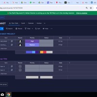 Samples of work with Click Up
